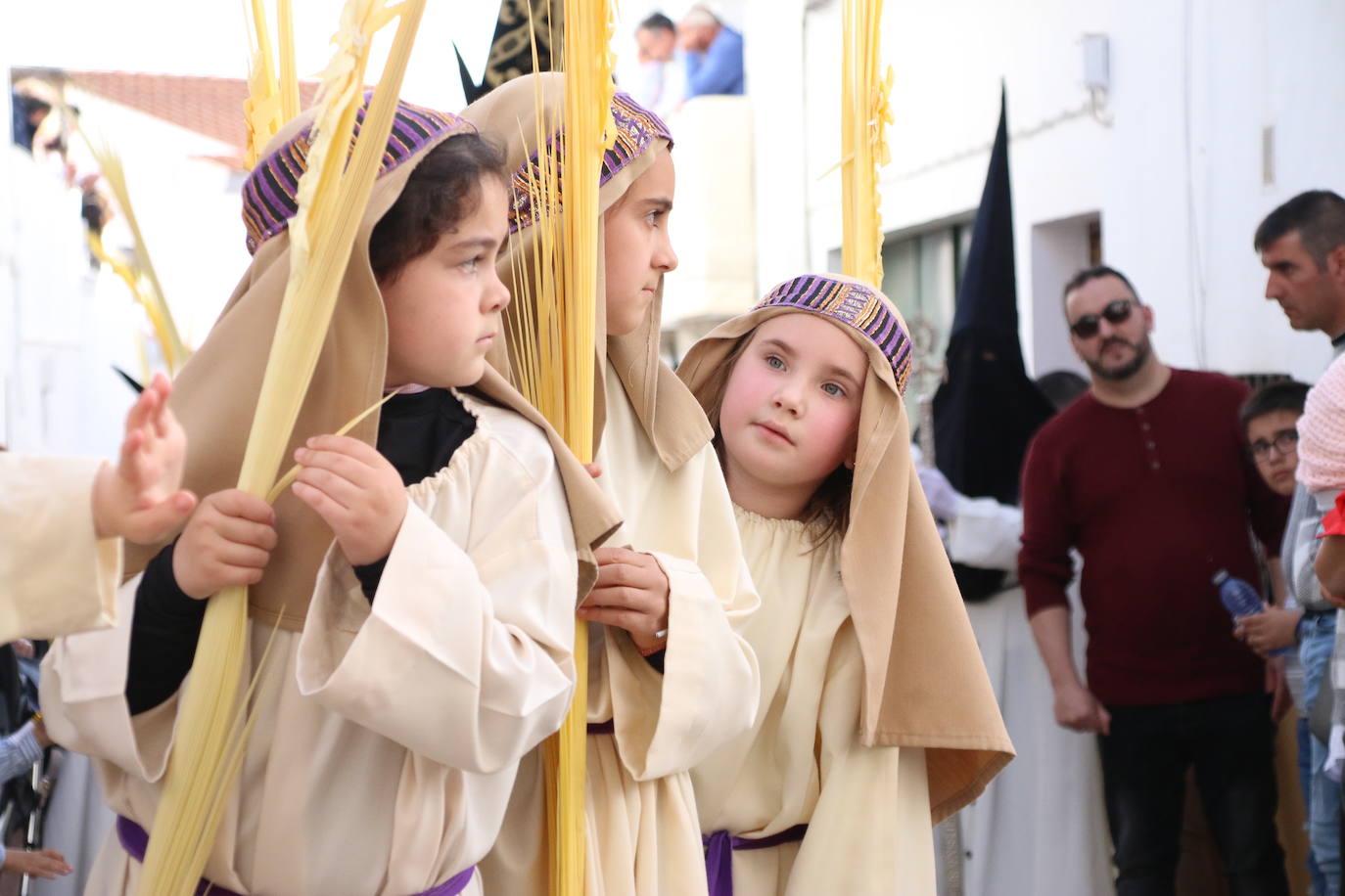 Fotos: Vuelve el fervor a las calles de Jerez de los Caballeros con la llegada de un anhelado Domingo de Ramos