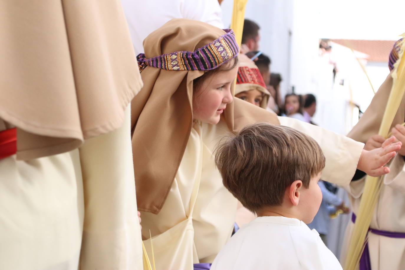 Fotos: Vuelve el fervor a las calles de Jerez de los Caballeros con la llegada de un anhelado Domingo de Ramos