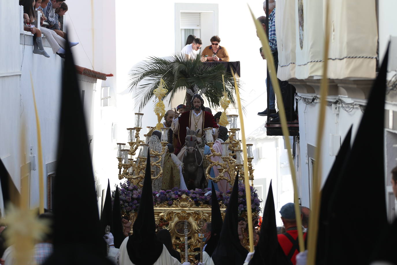 Fotos: Vuelve el fervor a las calles de Jerez de los Caballeros con la llegada de un anhelado Domingo de Ramos