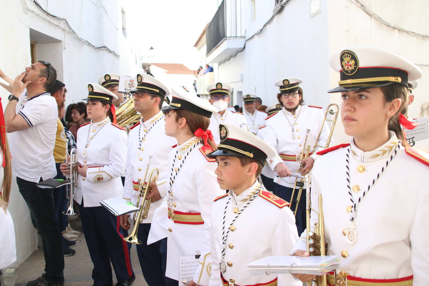 Fotos: Vuelve el fervor a las calles de Jerez de los Caballeros con la llegada de un anhelado Domingo de Ramos