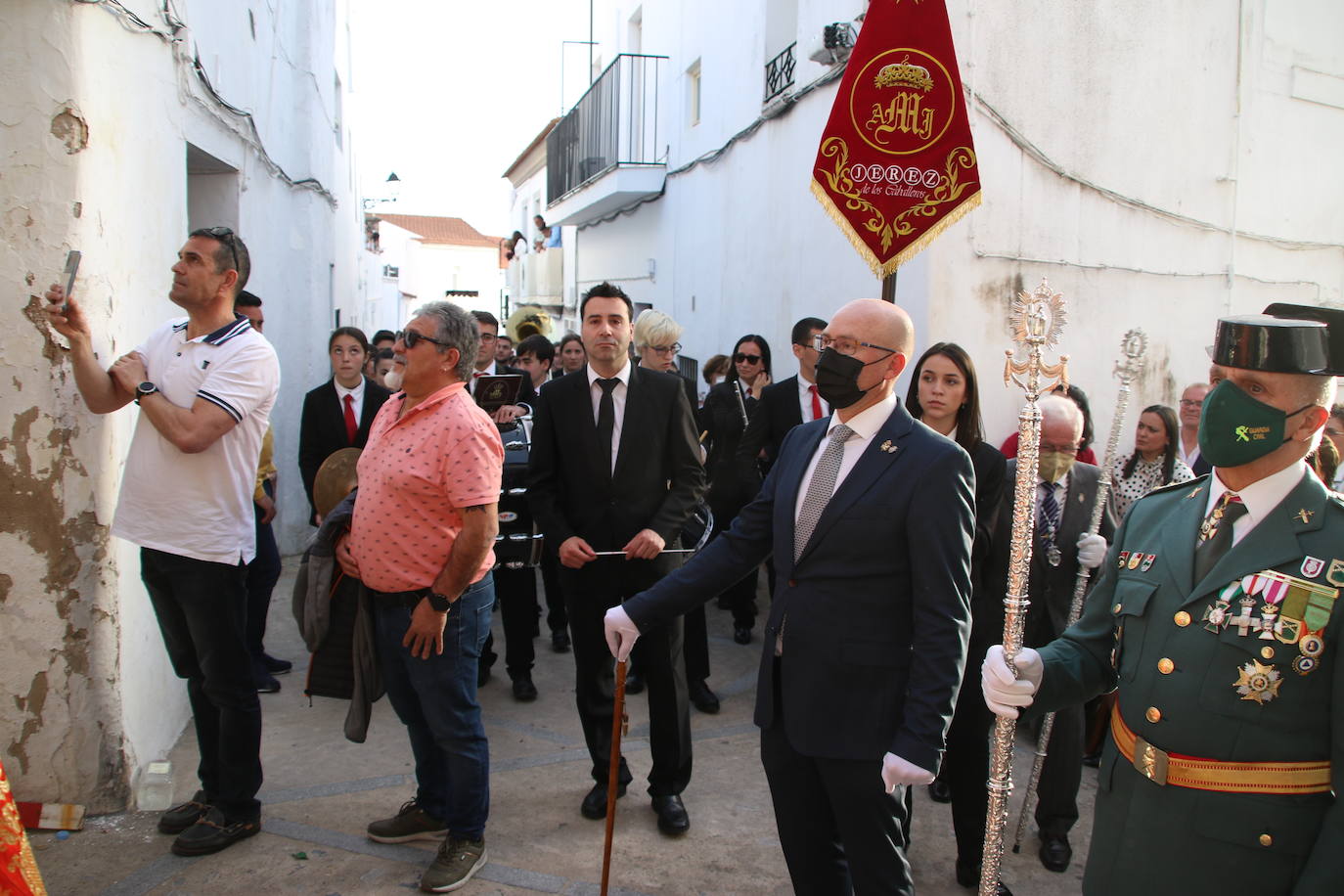 Fotos: Vuelve el fervor a las calles de Jerez de los Caballeros con la llegada de un anhelado Domingo de Ramos