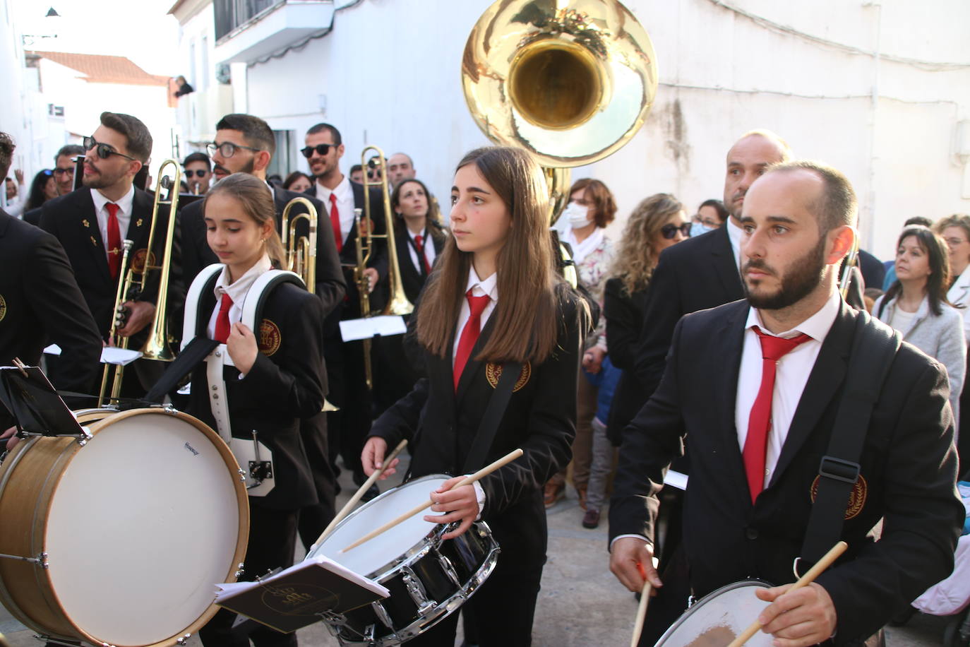 Fotos: Vuelve el fervor a las calles de Jerez de los Caballeros con la llegada de un anhelado Domingo de Ramos