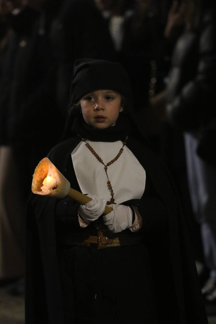 Fotos: Jerez vuelve a enmudecer ante Jesús Orando en el Huerto y Nuestra Señora del Silencio en una nueva noche de Martes Santo