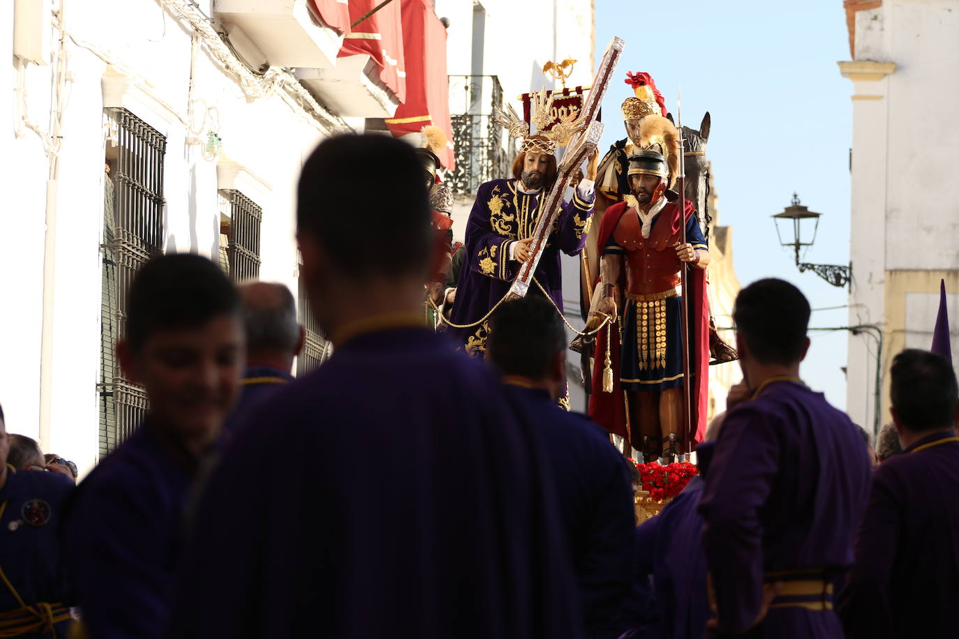 Fotos: El fervor envuelve la tarde de Viernes Santo en Jerez de los Caballeros