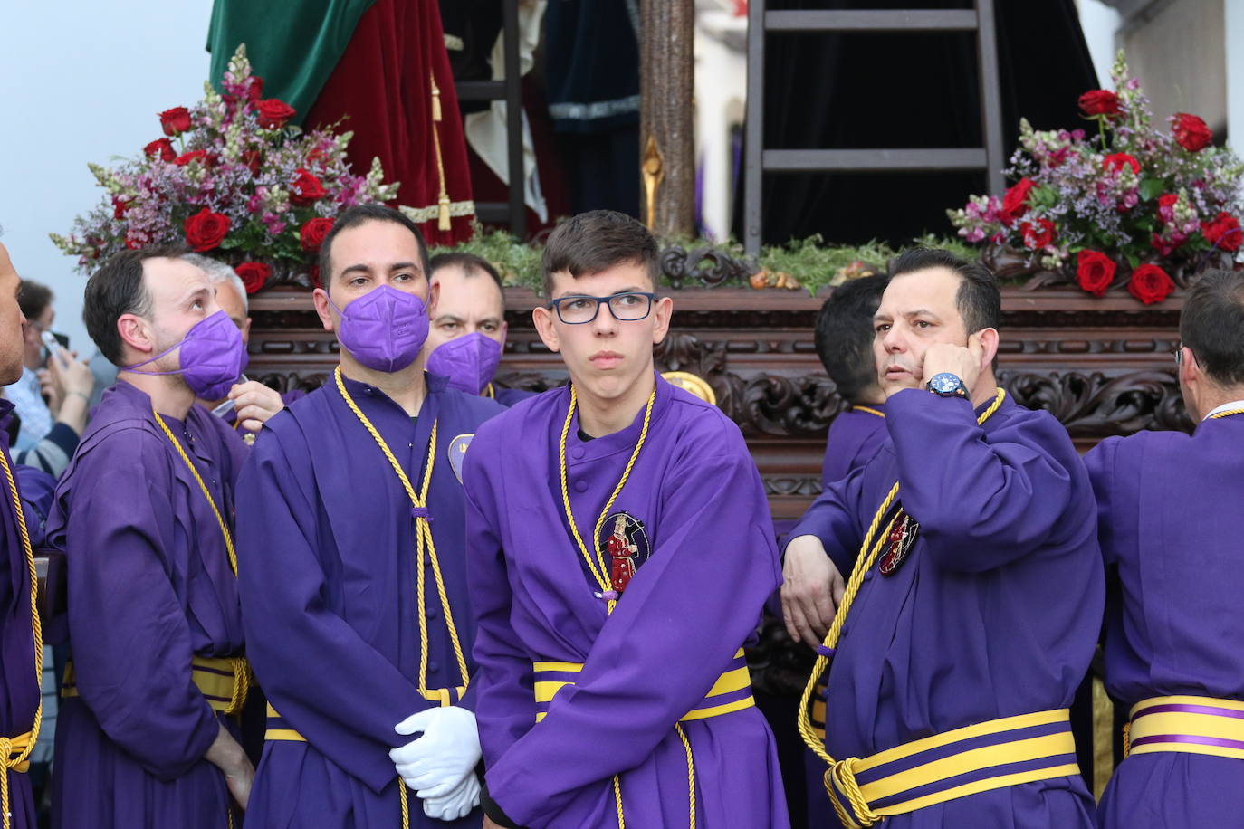 Fotos: El fervor envuelve la tarde de Viernes Santo en Jerez de los Caballeros