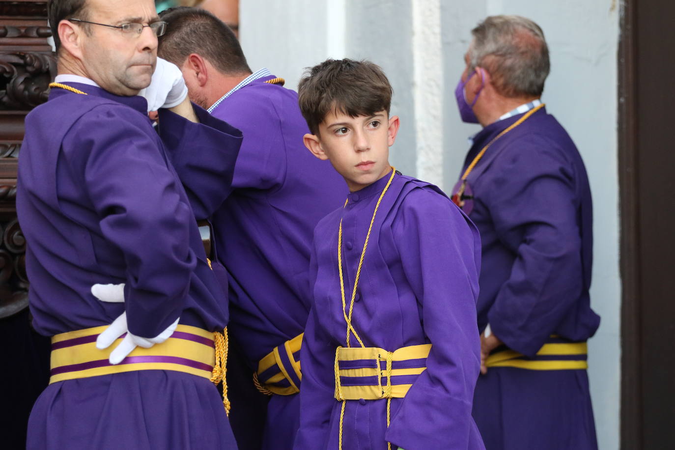 Fotos: El fervor envuelve la tarde de Viernes Santo en Jerez de los Caballeros