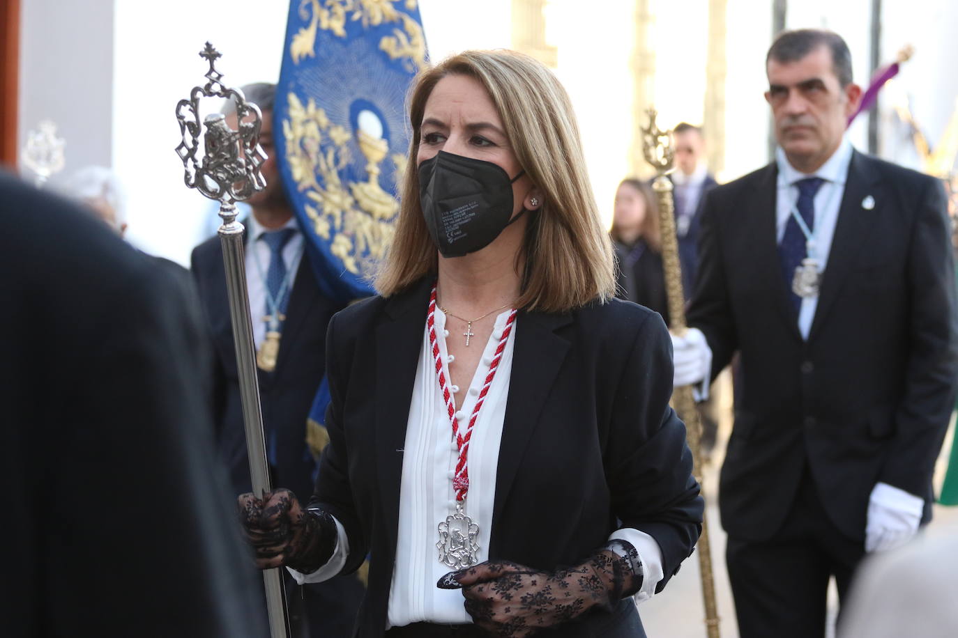 Fotos: El fervor envuelve la tarde de Viernes Santo en Jerez de los Caballeros