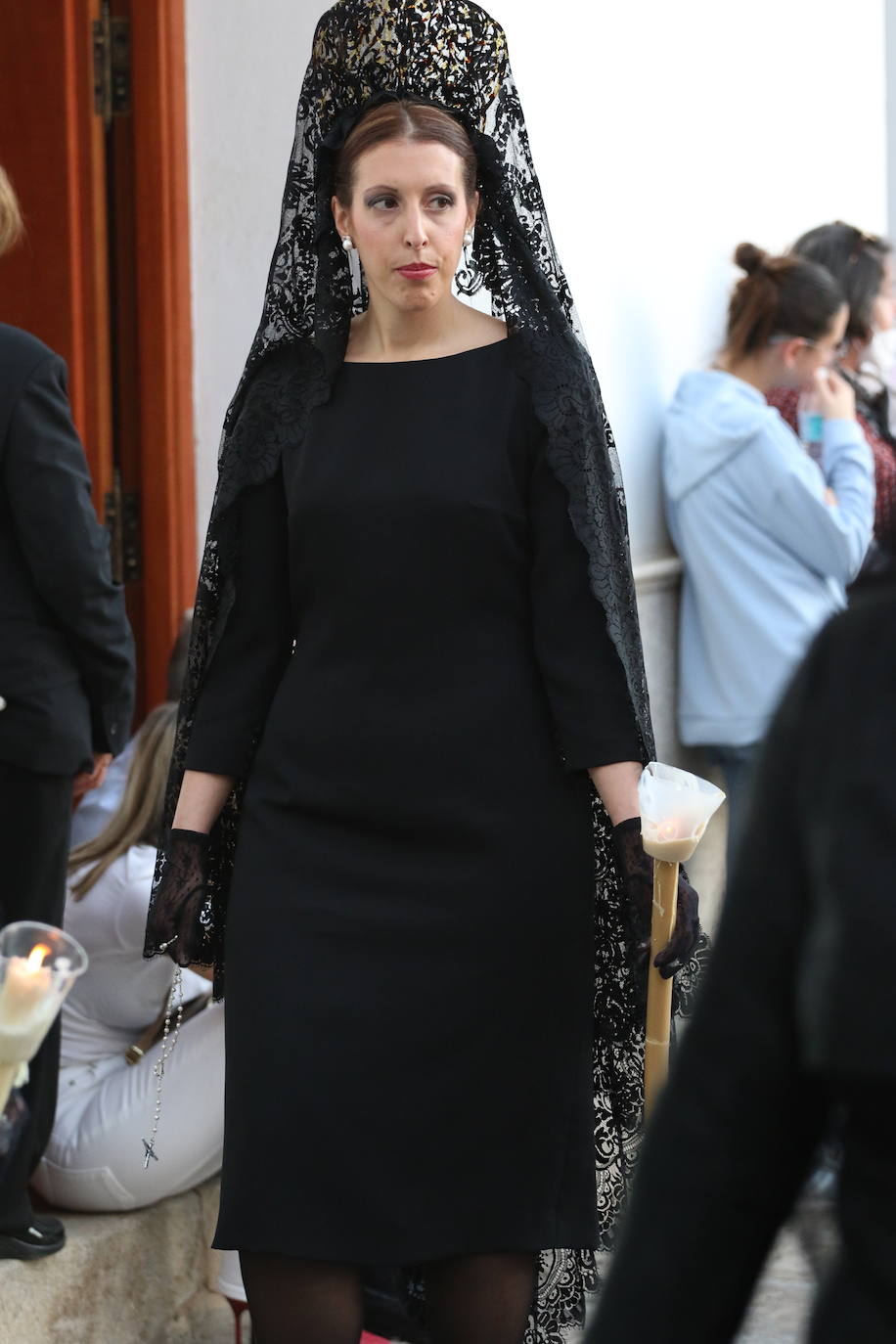 Fotos: El fervor envuelve la tarde de Viernes Santo en Jerez de los Caballeros