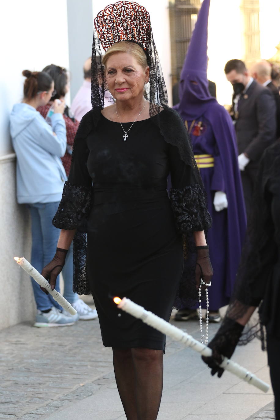 Fotos: El fervor envuelve la tarde de Viernes Santo en Jerez de los Caballeros