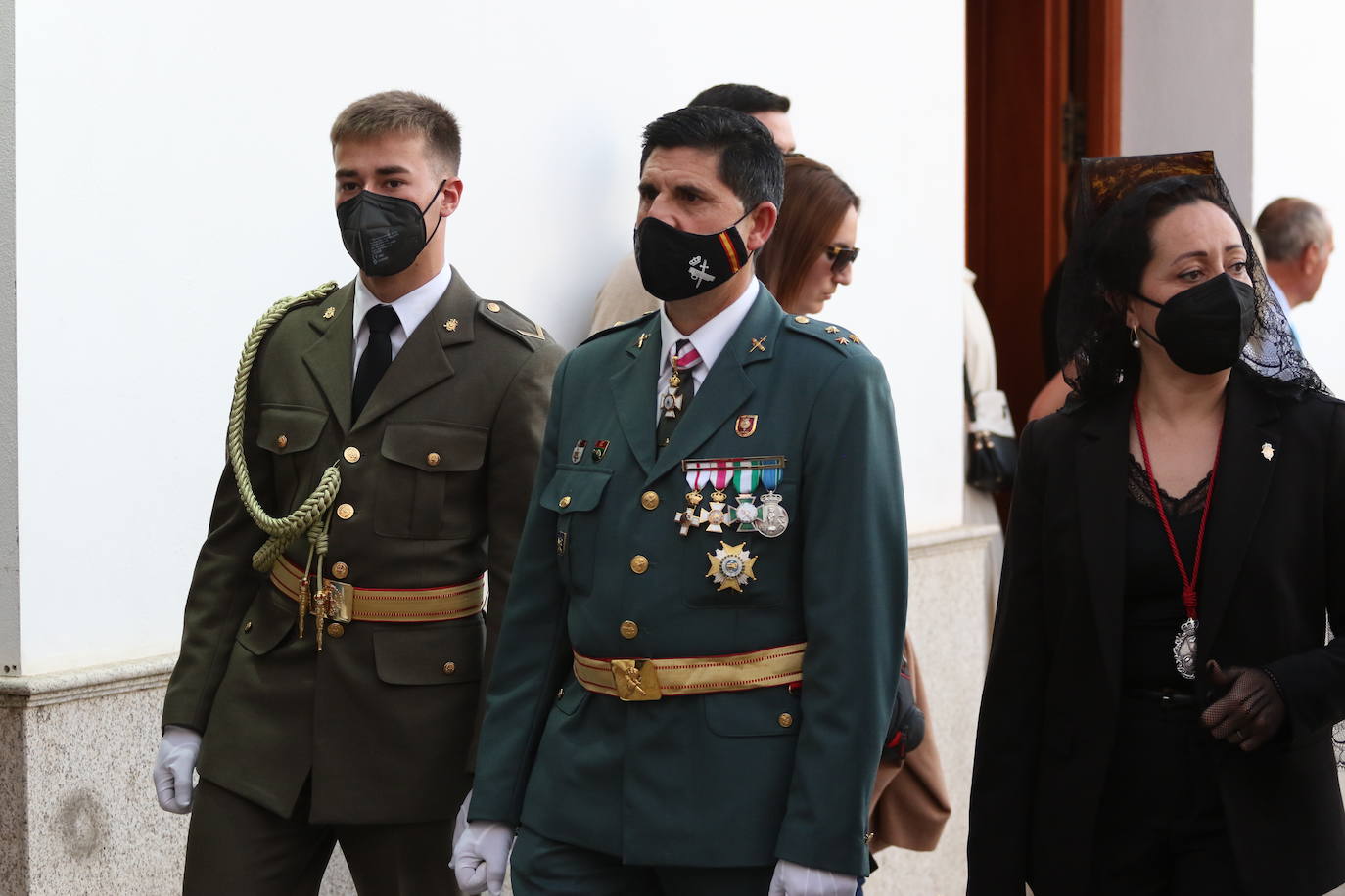 Fotos: El fervor envuelve la tarde de Viernes Santo en Jerez de los Caballeros