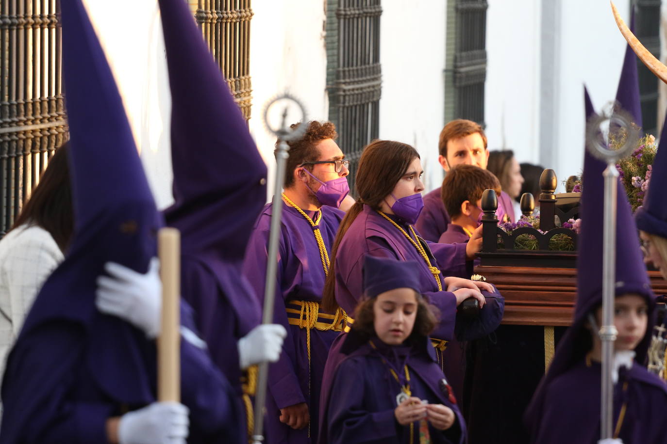 Fotos: El fervor envuelve la tarde de Viernes Santo en Jerez de los Caballeros