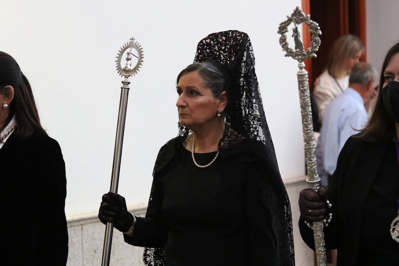 Fotos: El fervor envuelve la tarde de Viernes Santo en Jerez de los Caballeros