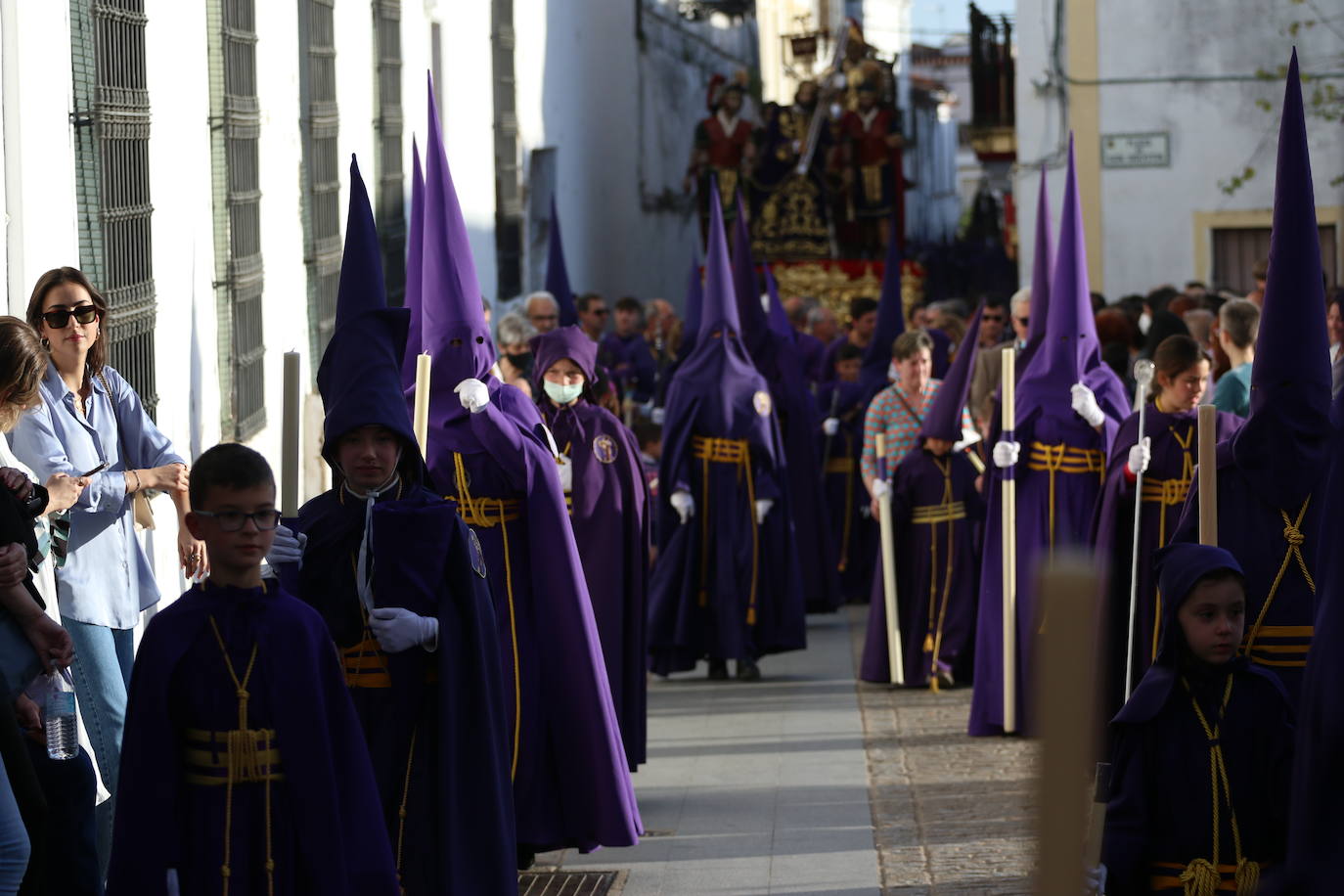Fotos: El fervor envuelve la tarde de Viernes Santo en Jerez de los Caballeros