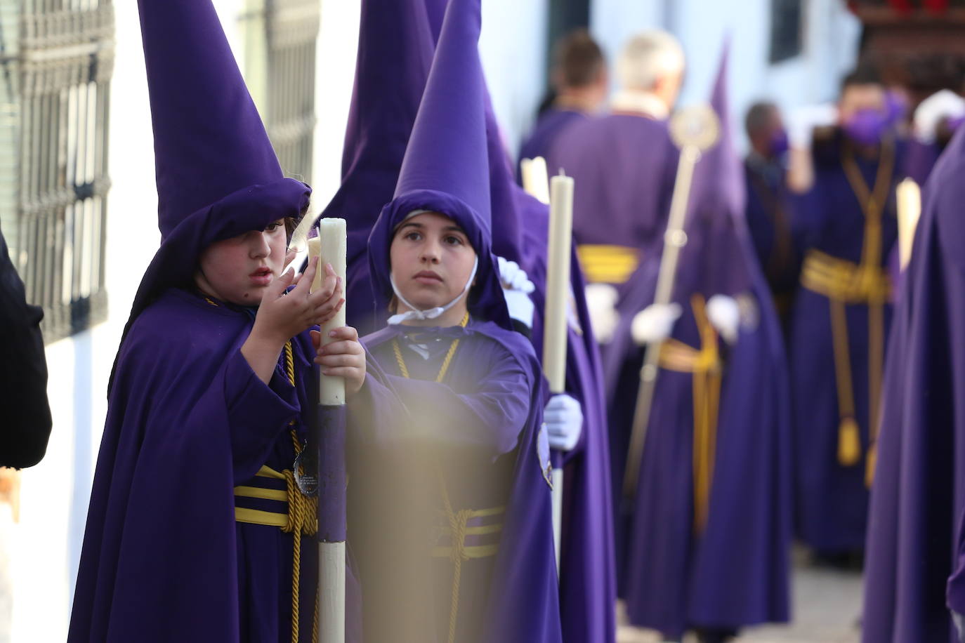 Fotos: El fervor envuelve la tarde de Viernes Santo en Jerez de los Caballeros