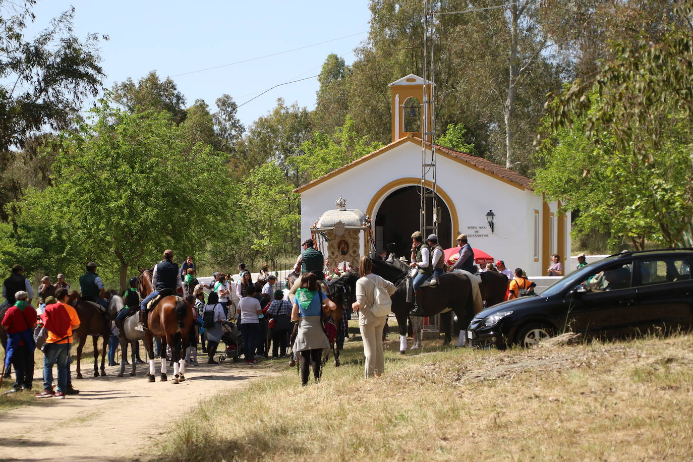 Fotos: Jerez celebra la romería en honor de su Patrona, Nuestra Señora de Aguasantas