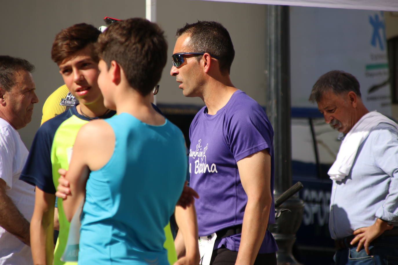 Fotos: Bruno Paixão y Anabel Benítez, vencedores de la XXIII Carrera Popular de Jerez de los Caballeros