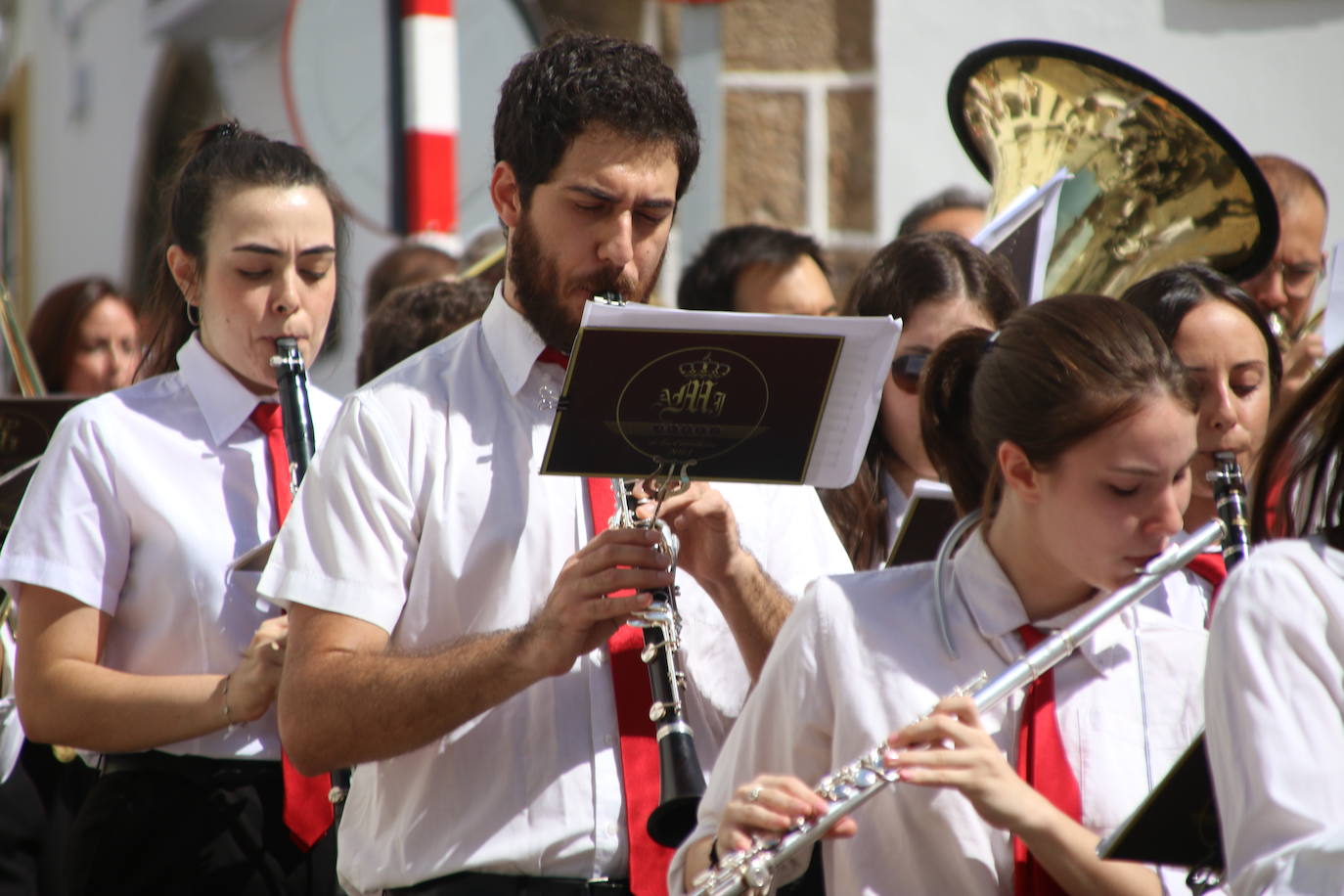 Fotos: Jerez celebra la procesión en honor de su patrón, San Bartolomé, y la Virgen del Reposo