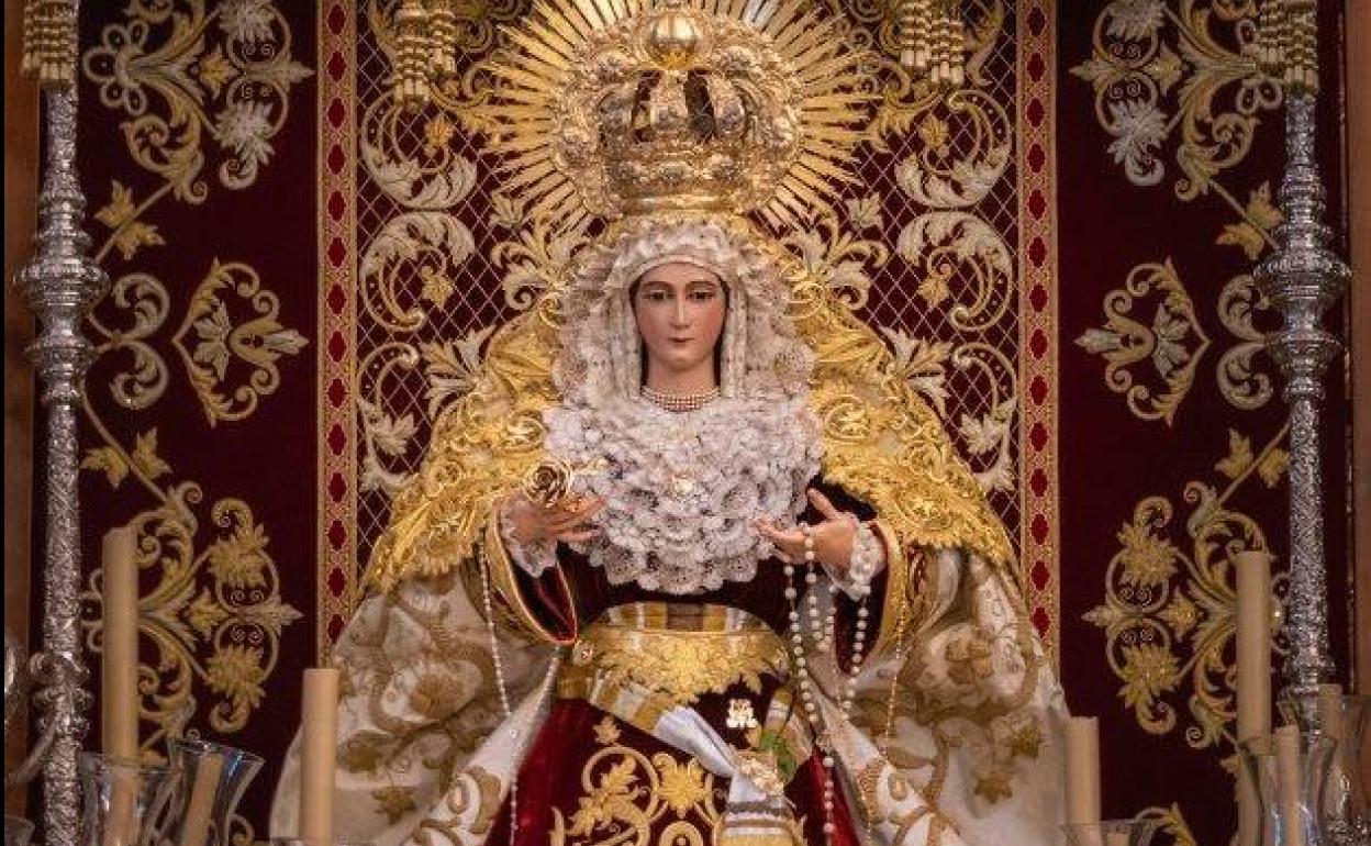 La novena en honor de Nuestra Señora del Rosario se celebra del 1 al 9 de octubre