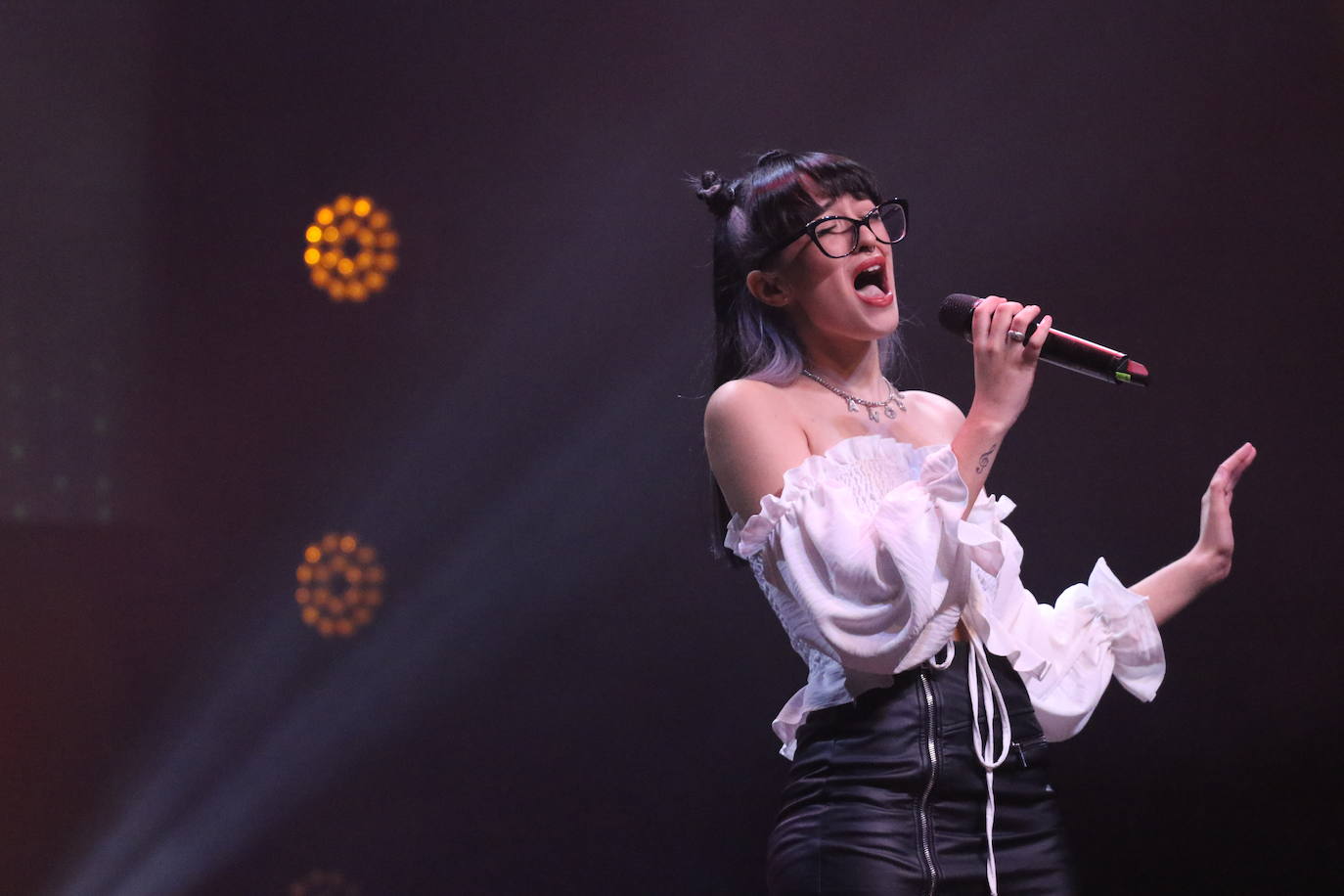 Fotos: Ana Nina, ganadora del Festival de la Canción de Extremadura 2022