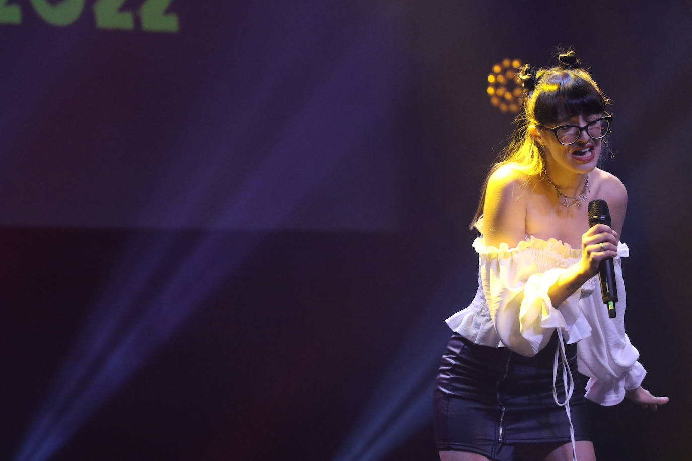 Fotos: Ana Nina, ganadora del Festival de la Canción de Extremadura 2022