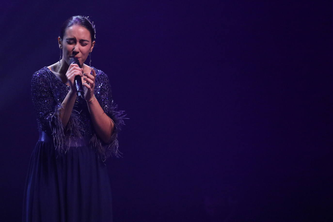 Fotos: Ana Nina, ganadora del Festival de la Canción de Extremadura 2022