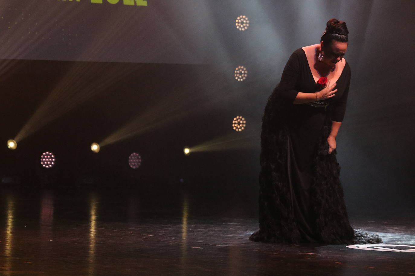 Fotos: Ana Nina, ganadora del Festival de la Canción de Extremadura 2022