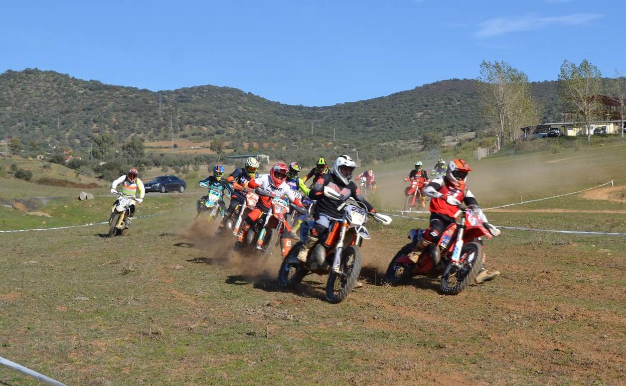 Buen desarrollo del Campeonato de Extremadura de Cross Country en Jerez de los Caballeros