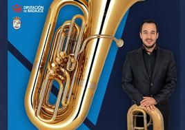 El patio del Conventual San Agustín acoge, este sábado, un recital de tuba a cargo de Jaime Chávez