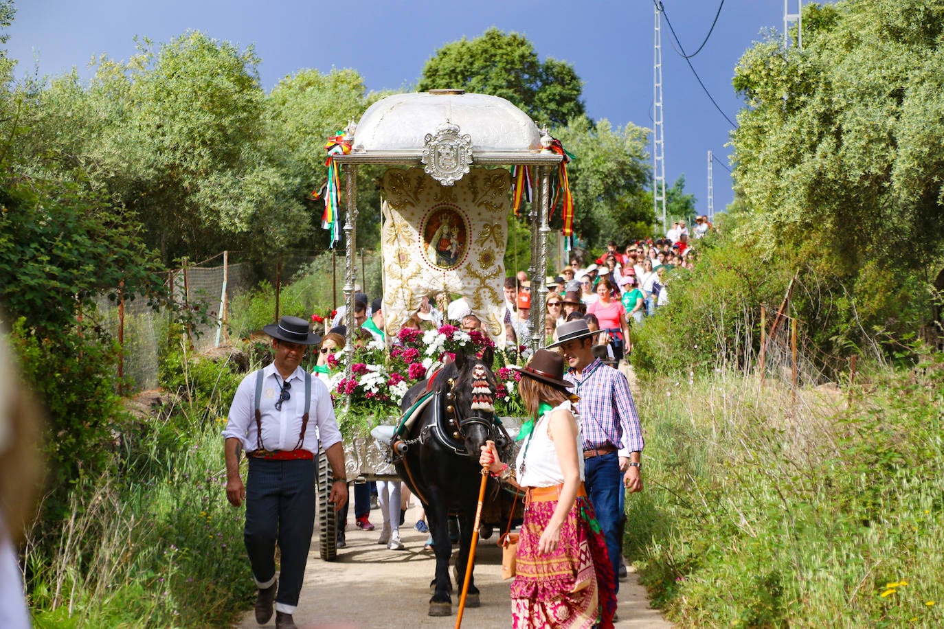 Jerez de los Caballeros celebra la romería en honor de Nuestra Señora de Aguasantas