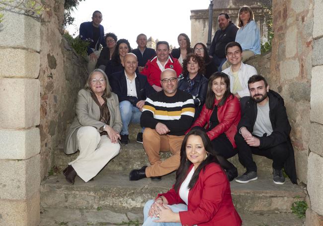 María de los Ángeles Sánchez y su equipo.