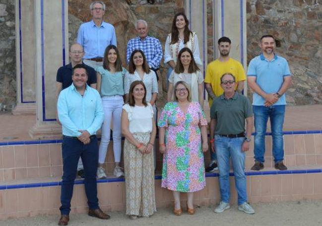 Isabel Álvarez y su equipo.
