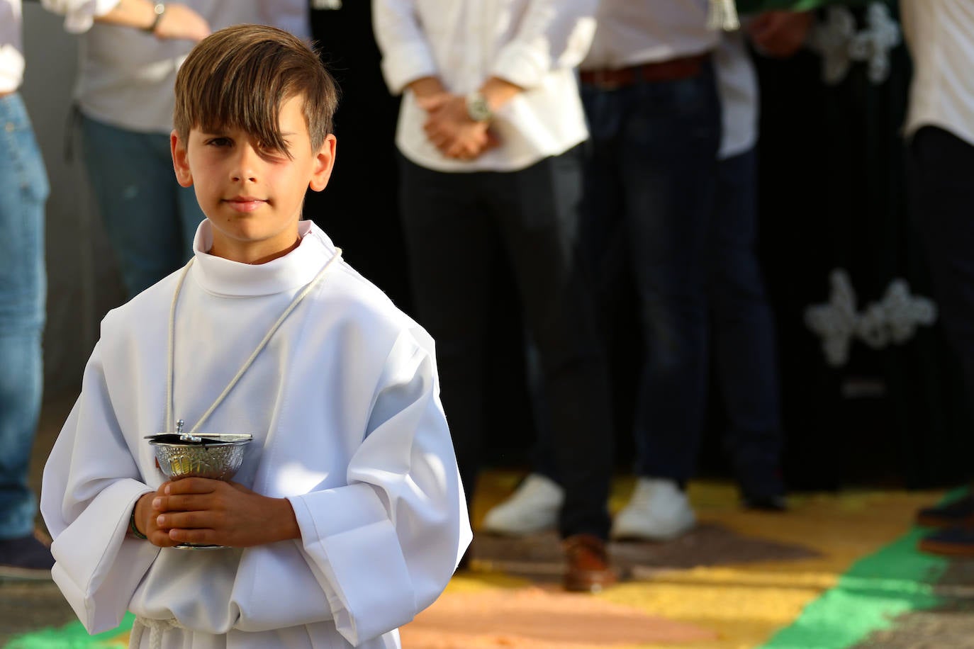 La procesión del Corpus Christi de Jerez de los Caballeros, en imágenes