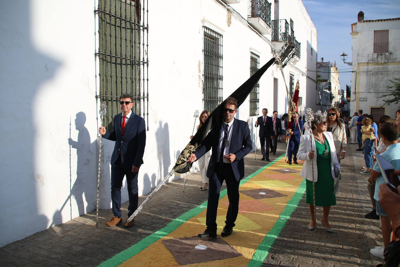 La procesión del Corpus Christi de Jerez de los Caballeros, en imágenes