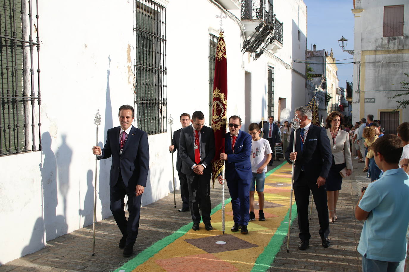 La procesión del Corpus Christi de Jerez de los Caballeros, en imágenes