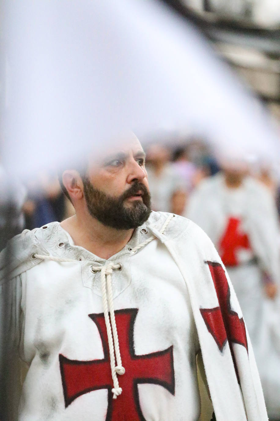 Desfile inaugural del XX Festival Templario de Jerez de los Caballeros, en imágenes