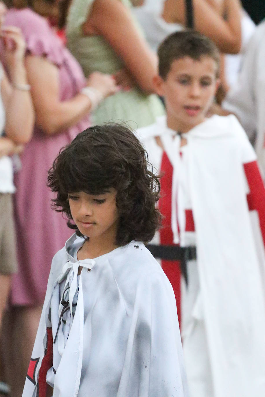 Desfile inaugural del XX Festival Templario de Jerez de los Caballeros, en imágenes