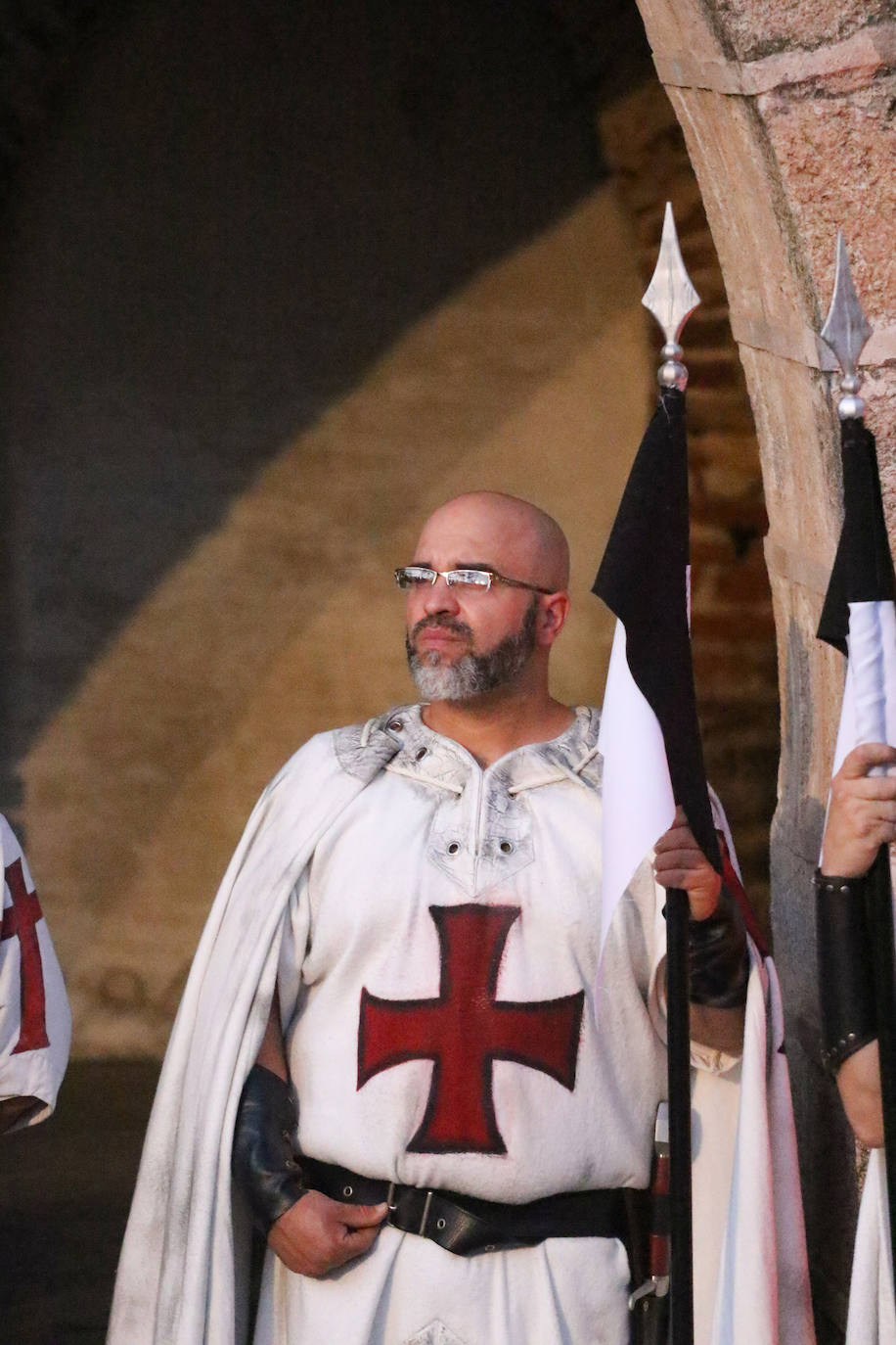 Desfile inaugural del XX Festival Templario de Jerez de los Caballeros, en imágenes