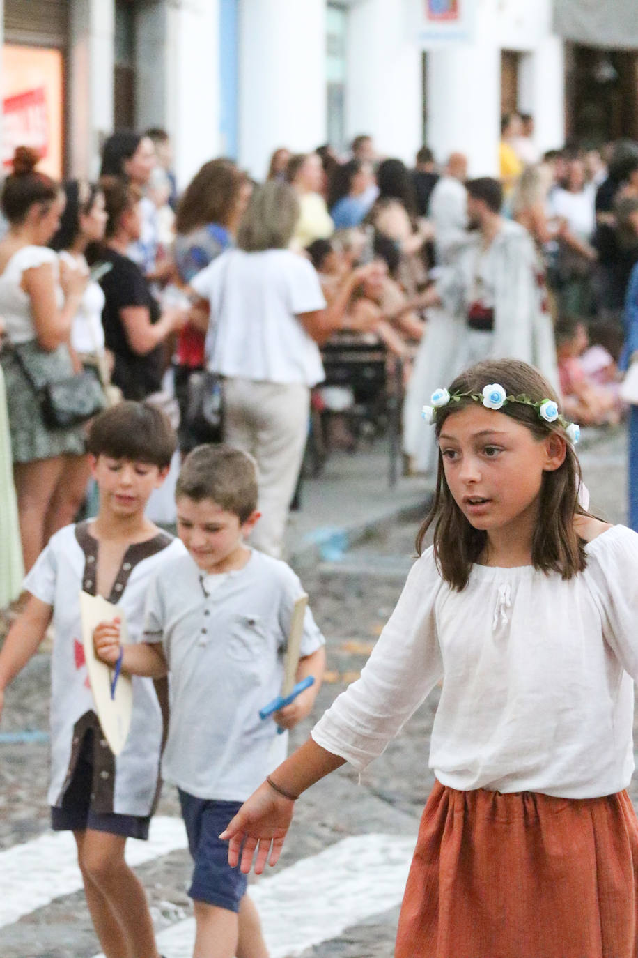 Desfile inaugural del XX Festival Templario de Jerez de los Caballeros, en imágenes