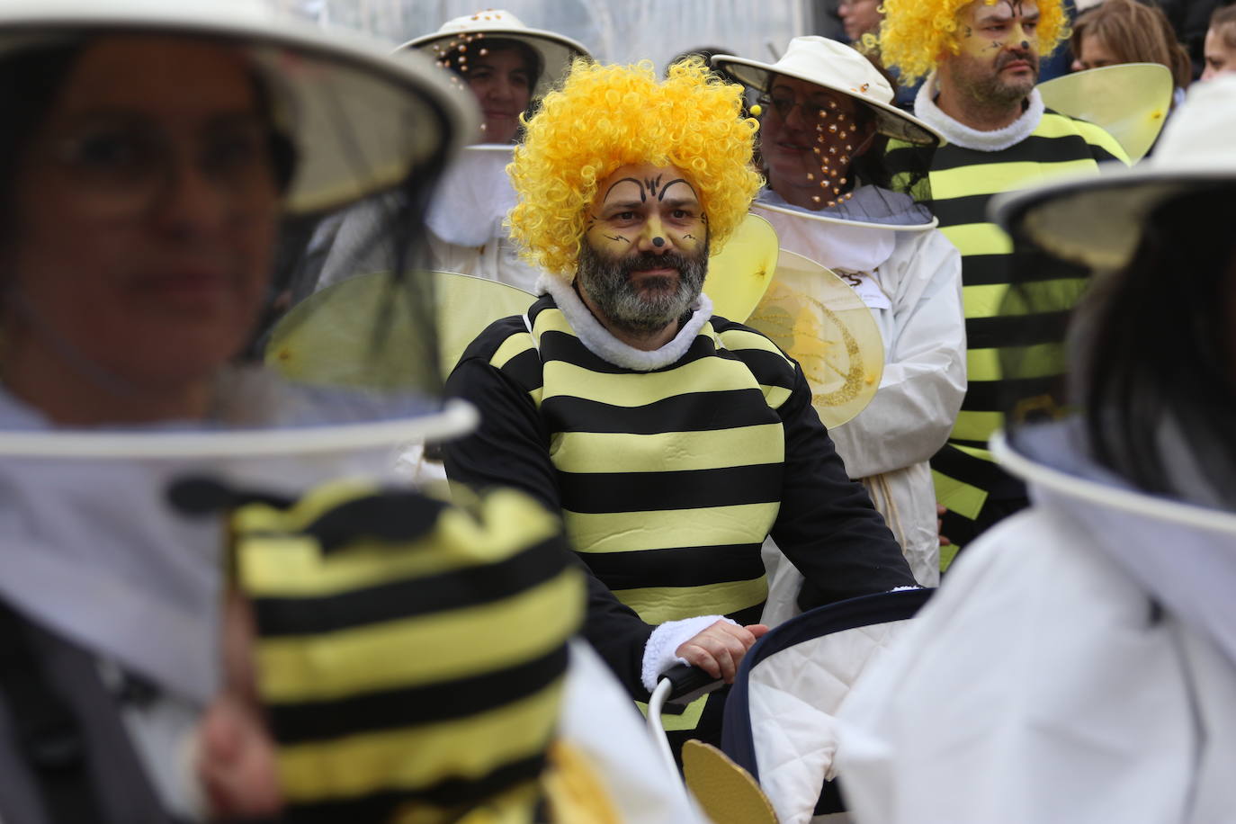 Fotos: Arranca el Carnaval en Jerez de los Caballeros con el desfile de los centros educativos
