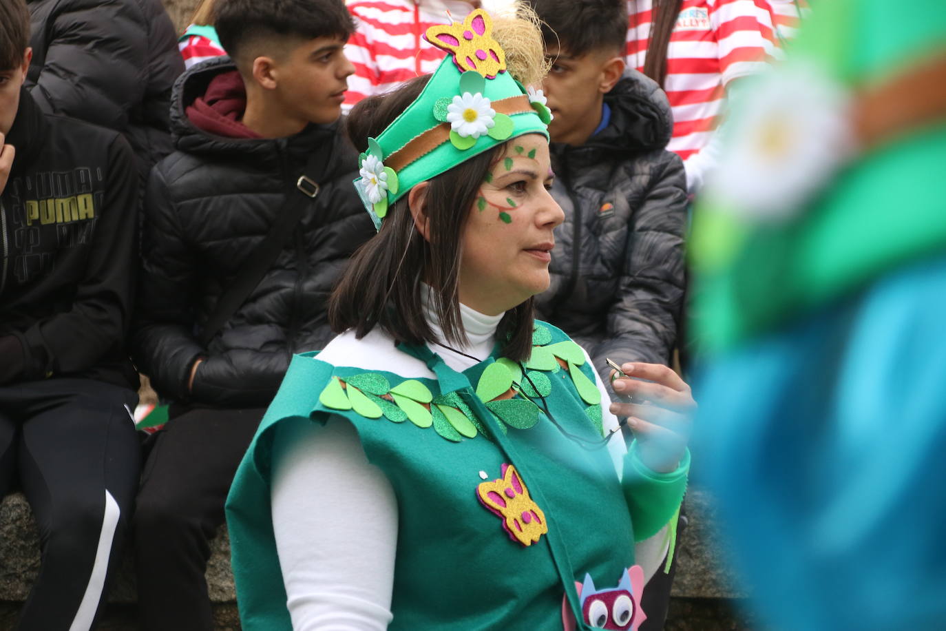 Fotos: Arranca el Carnaval en Jerez de los Caballeros con el desfile de los centros educativos