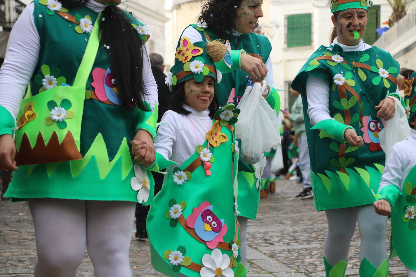 Fotos: Arranca el Carnaval en Jerez de los Caballeros con el desfile de los centros educativos