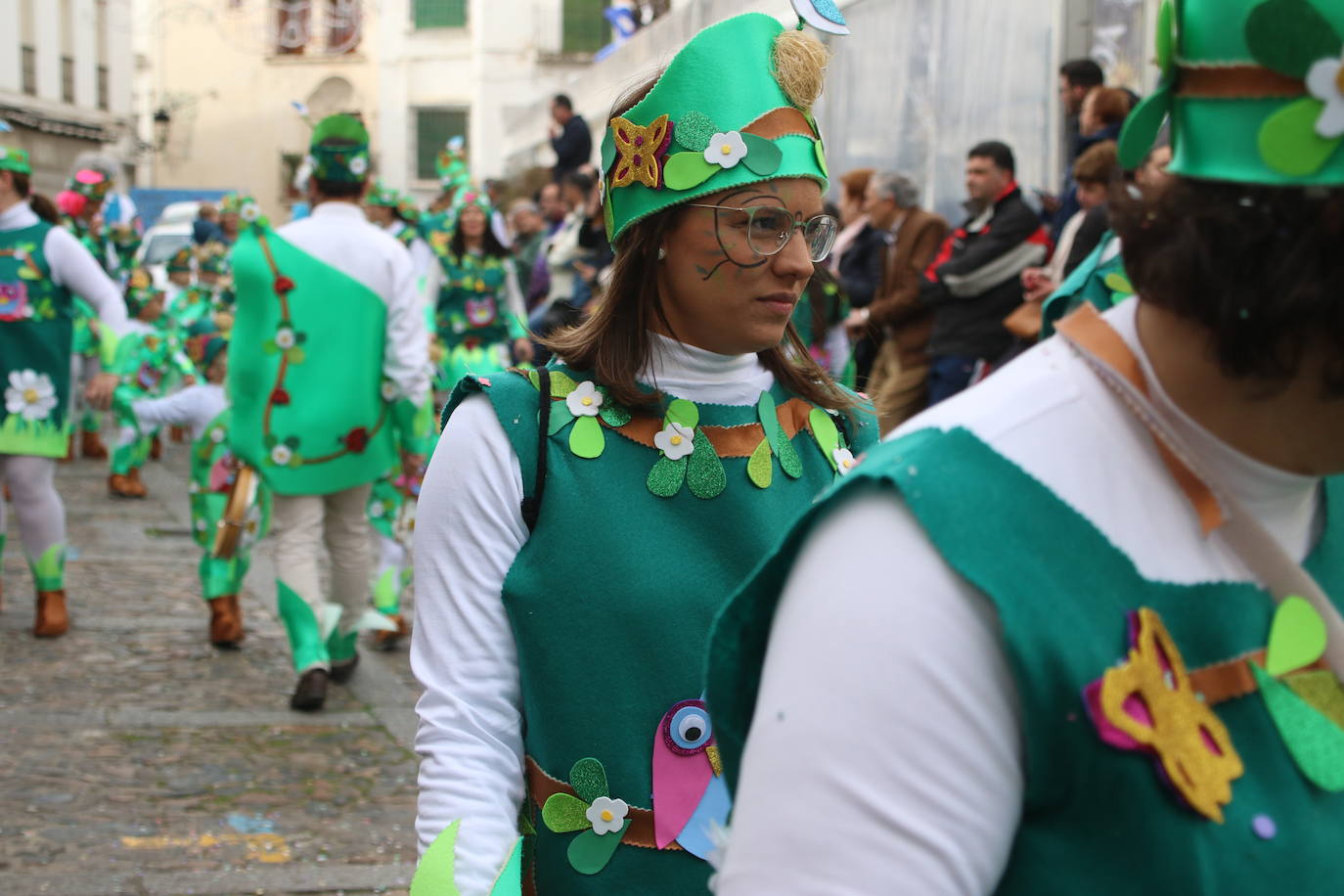 Fotos: Arranca el Carnaval en Jerez de los Caballeros con el desfile de los centros educativos