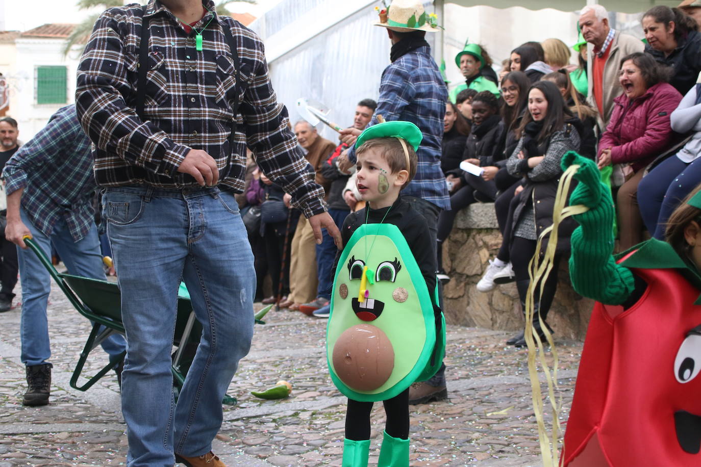 Fotos: Arranca el Carnaval en Jerez de los Caballeros con el desfile de los centros educativos