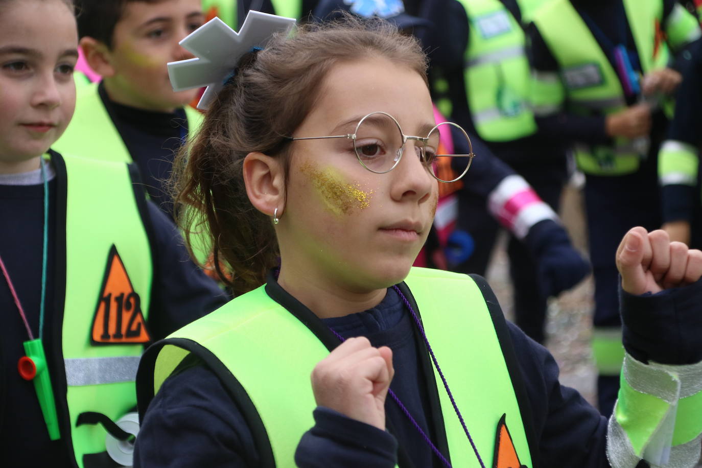 Fotos: Arranca el Carnaval en Jerez de los Caballeros con el desfile de los centros educativos