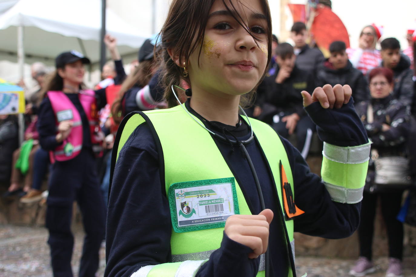 Fotos: Arranca el Carnaval en Jerez de los Caballeros con el desfile de los centros educativos
