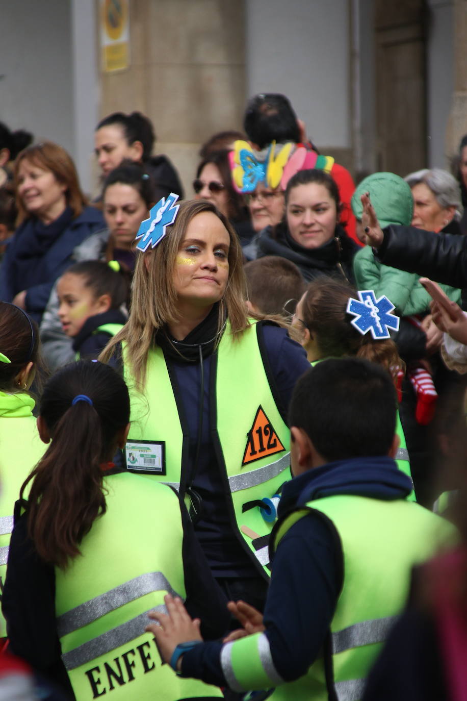 Fotos: Arranca el Carnaval en Jerez de los Caballeros con el desfile de los centros educativos