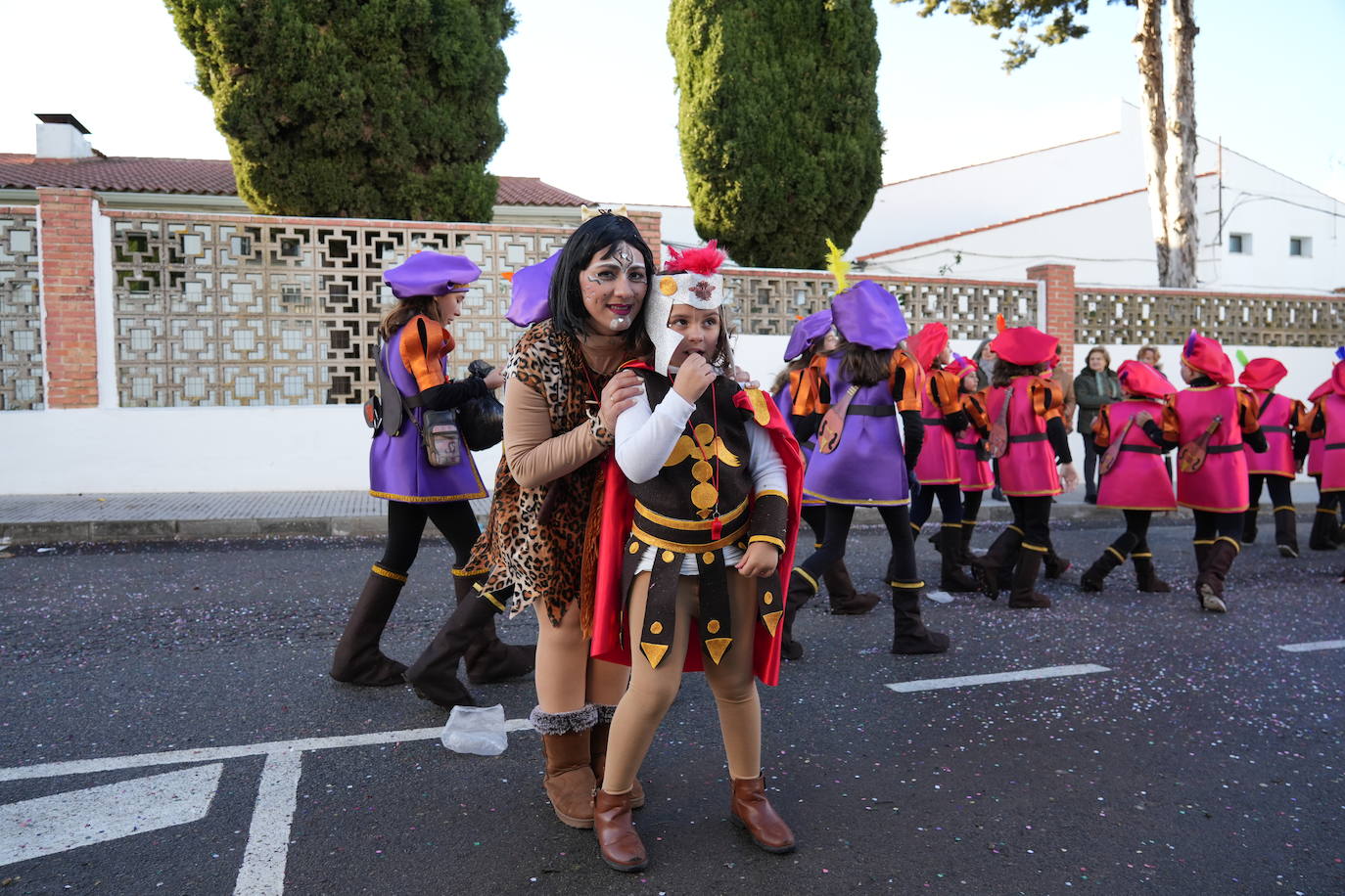 El desfile de Carnaval de Jerez de los Caballeros, en imágenes