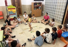 Unos 50 niños están participando en el programa 'Ludoteca rural 2024'