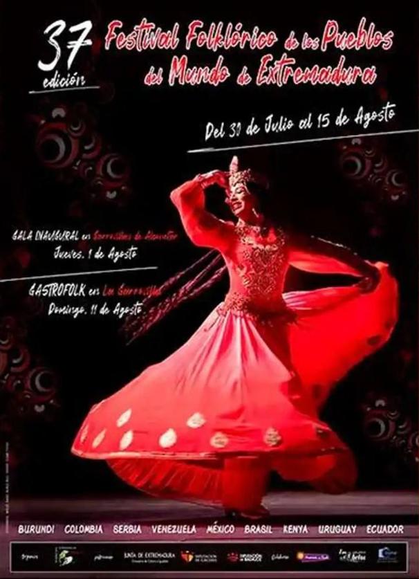 El Festival Folklórico de los Pueblos del Mundo hará parada en Jerez de los Caballeros