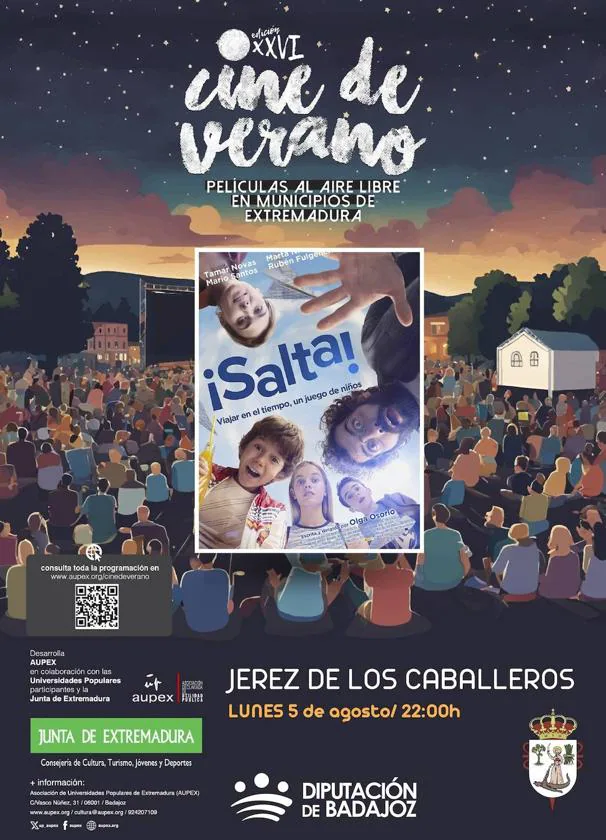 '¡Salta!' llega a Jerez con el Cine de Verano